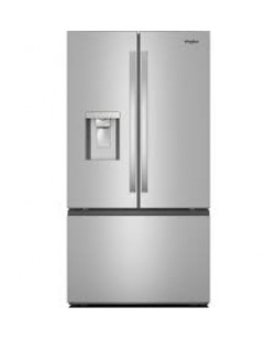 Réfrigérateur à Porte Française de 36" / 30 Pi³ en Acier Inoxydable Whirlpool ( WRFF3536SZ )
