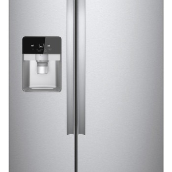 R&eacute;frig&eacute;rateur c&ocirc;te &agrave; c&ocirc;te de 33" / 21 pi&sup3; en Acier Inoxydable r&eacute;sistant aux empreintes digitales Whirlpool ( WRS321SDHZ )