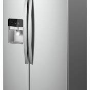 R&eacute;frig&eacute;rateur c&ocirc;te &agrave; c&ocirc;te de 33" / 21 pi&sup3; en Acier Inoxydable r&eacute;sistant aux empreintes digitales *PRODUIT NEUF* Whirlpool ( WRS321SDHZ )