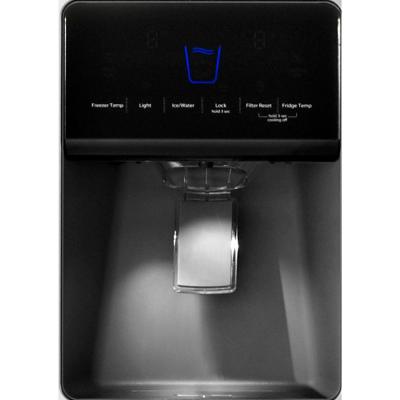 R&eacute;frig&eacute;rateur c&ocirc;te &agrave; c&ocirc;te de 21 pi cu avec syst&egrave;me In-Door-Ice en acier inoxidable Whirlpool ( WRS342FIAM )