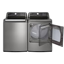 Ensemble Laveuse Vertical &Agrave; la Vapeur De 5,8 Pi&sup3; TurboWash 3D  Et S&eacute;cheuse &Eacute;lectrique De 7,3 Pi&sup3; Avec Vapeur Wi-Fi En Acier Graphite *PRODUITS NEUFS* LG ( WT7800HVA / DLEX7900VE )