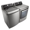 Ensemble Laveuse Vertical &Agrave; la Vapeur De 5,8 Pi&sup3; TurboWash 3D  Et S&eacute;cheuse &Eacute;lectrique De 7,3 Pi&sup3; Avec Vapeur Wi-Fi En Acier Graphite *PRODUITS NEUFS* LG ( WT7800HVA / DLEX7900VE )