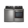 Ensemble Laveuse Vertical &Agrave; la Vapeur De 5,8 Pi&sup3; TurboWash 3D  Et S&eacute;cheuse &Eacute;lectrique De 7,3 Pi&sup3; Avec Vapeur Wi-Fi En Acier Graphite *PRODUITS NEUFS* LG ( WT7800HVA / DLEX7900VE )