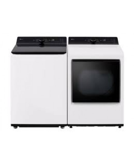 Ensemble Laveuse À Chargement Vertical De 6.3 Pi³ Et Sécheuse De 7.3 Pi³ Blanc LG ( WT8400CW DLE8400WE )