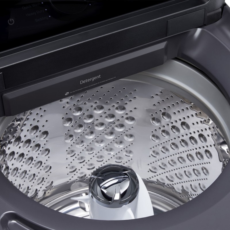 Laveuse Intelligente &agrave; Chargement par le Haut de 6.1 pi&sup3; Noir LG ( WT8405CB )