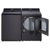 Ensemble Laveuse &Agrave; Chargement Vertical De 6.3 Pi&sup3; Et S&eacute;cheuse De 7.3 Pi&sup3; Noir Mat LG ( WT8600CB DLEX8600BE )