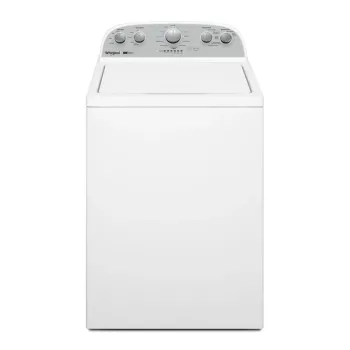 Laveuse &agrave; Chargement Vertical avec Agitateur Amovible de 4,5 pi&sup3; Blanche Whirlpool ( WTW4957PW )