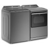Ensemble Laveuse &Agrave; Chargement Vertical De 6.0 Pi&sup3; Avec Agitateur Amovible 2 En 1 Et S&eacute;cheuse De 7.4 Pi&sup3; Ombre Chrom&eacute;e De Whirlpool ( WTW8127LC / YWED7120HC )
