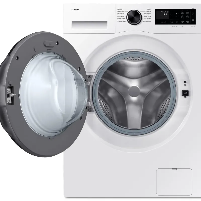Laveuse &agrave; Chargement Frontal de 2,9 pi&sup3; / 24" avec SmartThings Wi-Fi Blanche Samsung ( WW25FG5B34BEAC )