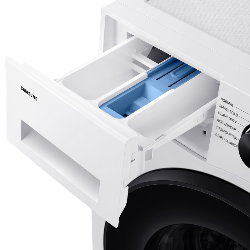 Laveuse &agrave; Chargement Frontal de 2,9 pi&sup3; / 24" avec SmartThings Wi-Fi Blanche Samsung ( WW25FG5B34BEAC )