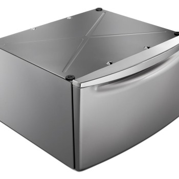 Piédestal de 15,5 po avec poignée chromée et tiroir de rangement Whirlpool ( XHPC155YC )