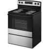 Cuisini&egrave;re &Eacute;lectrique Autonome de 4,8 pi&sup3; / 30" &agrave; Serpentins Acier Inoxydable / Noir *PRODUIT NEUF* Amana ( YACR4303MMS )