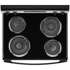 Cuisini&egrave;re &Eacute;lectrique Autonome de 4,8 pi&sup3; / 30" &agrave; Serpentins Acier Inoxydable / Noir *PRODUIT NEUF* Amana ( YACR4303MMS )