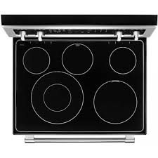 Cuisini&egrave;re &eacute;lectrique de 6,4 pi&sup3; &agrave; convection v&eacute;ritable en Acier inoxydable Maytag ( YMER8800FZ )