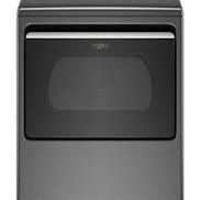 Sécheuse électrique à grande capacité 7.4 pi&sup3; Ombre chrome Whirlpool ( YWED7120HC )