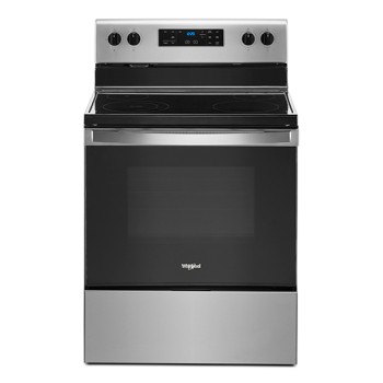 Cuisinière électrique avec technologie Frozen Bake 5.3 pi&sup3; en Acier Inoxydable *PRODUIT NEUF* Whirlpool ( YWFE515S0JS )