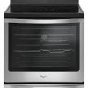 Cuisini&egrave;re &Eacute;lectrique Autonome &agrave; 5 &eacute;l&eacute;ments avec Four Convection 6,4 pi&sup3; / 30" en Acier Inoxydable et Noir Whirlpool ( YWFE745H0FS )