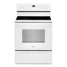 Cuisini&egrave;re &Eacute;lectrique Autonome Lisse 30" / 6,4 pi&sup3; Blanche *PRODUIT NEUF* Whirlpool ( YWFE775H0HW )