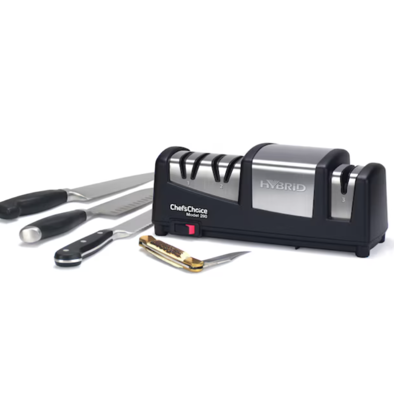 Aiguiseur de Couteaux Hybride Diamant Combine Aff&ucirc;tage &Eacute;lectrique et Manuel  *PRODUIT NEUF* Chef's Choice ( 0290101 )
